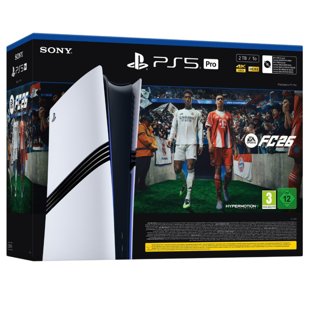 Sony - Bundle console PlayStation®5 Pro 2 TB - EA SPORTS FC™ 26 - 70% OFF